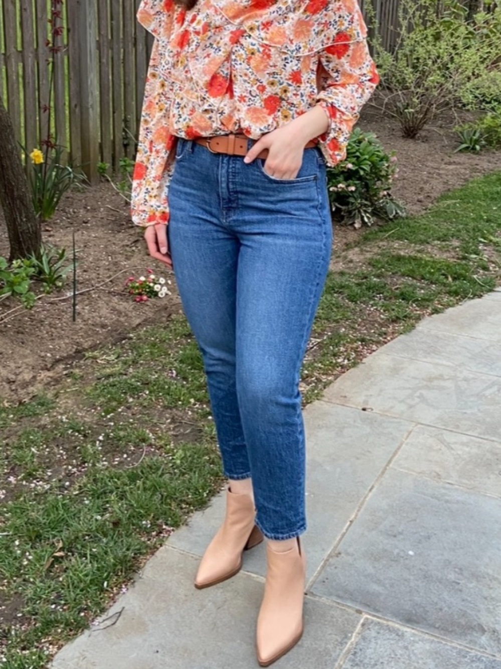 Madewell Blue Denim Jeans - Classic Straight Fit